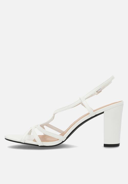 Superbalist - Nina block heel - white