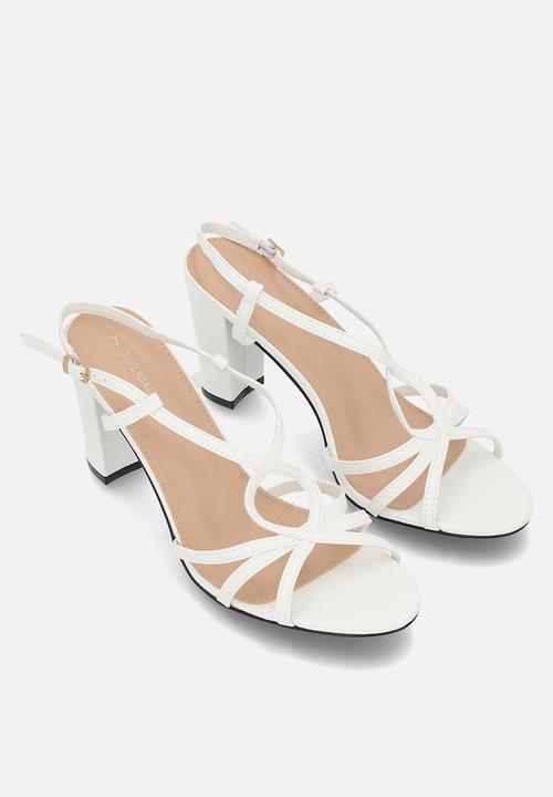 Superbalist - Nina block heel - white