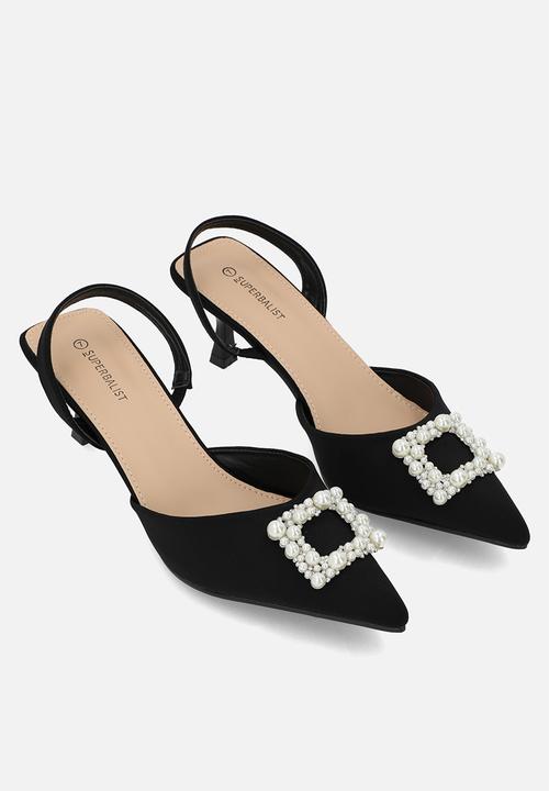Superbalist - Kimmie kitten heel - black