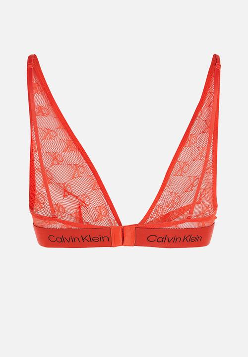 Calvin Klein - Unlined triangle - hazard