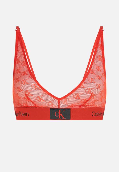 Calvin Klein - Unlined triangle - hazard