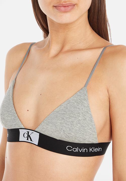 Calvin Klein - Unlined triangle - grey heather