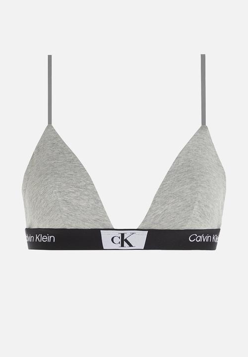 Calvin Klein - Unlined triangle - grey heather