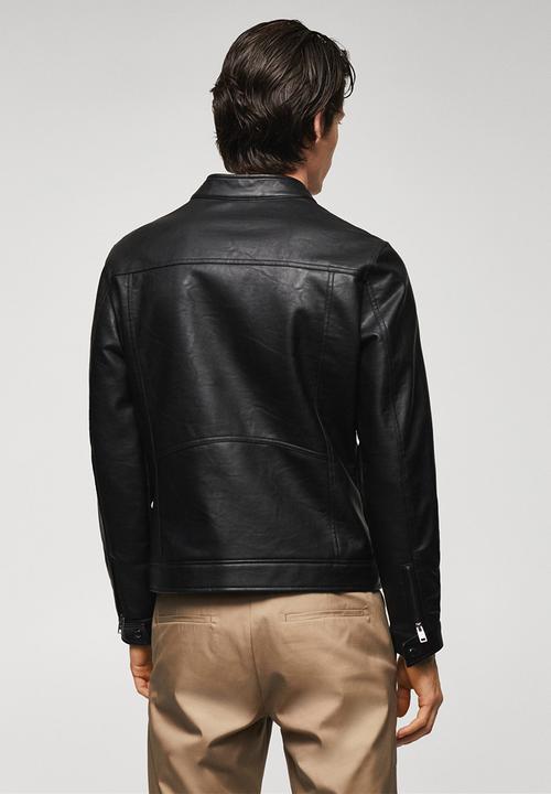 MANGO - Jacket brake - black