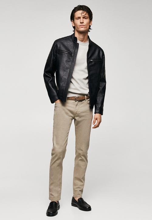 MANGO - Jacket joseno - black