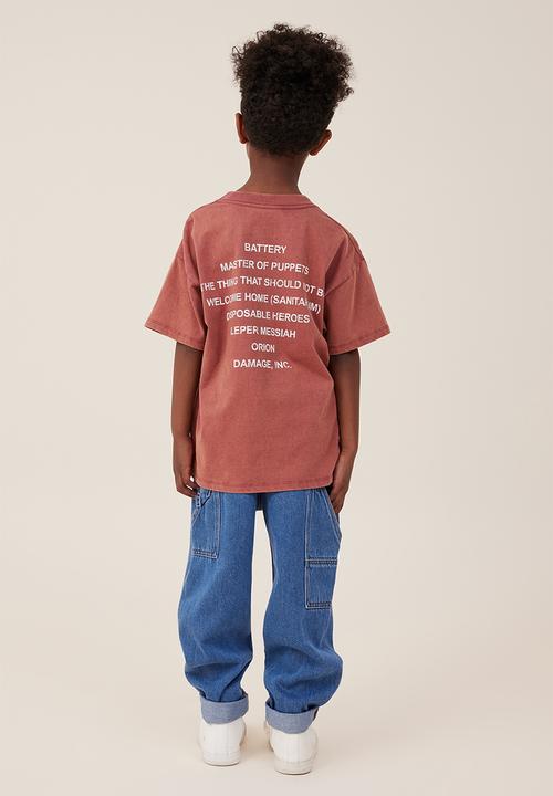 Cotton On - Balloon fit worker jean - 90 s bondi mid blue