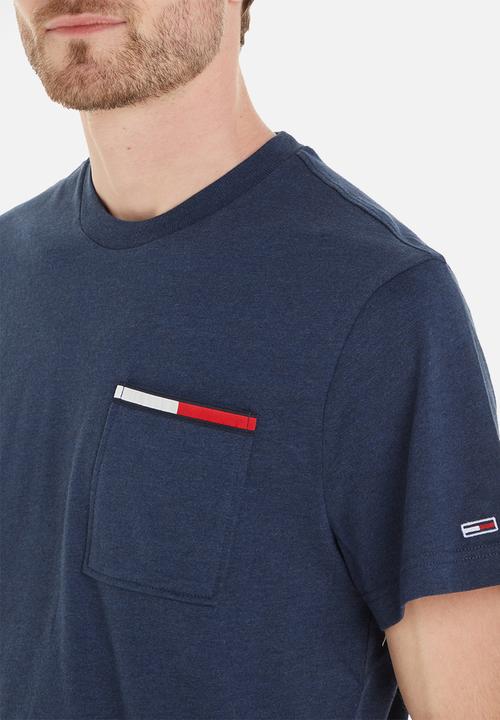 Tommy Hilfiger - Essential flag pocket - navy