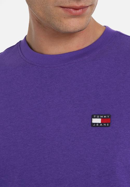 Tommy Hilfiger - Tjm clsc tommy xs badge tee - purple