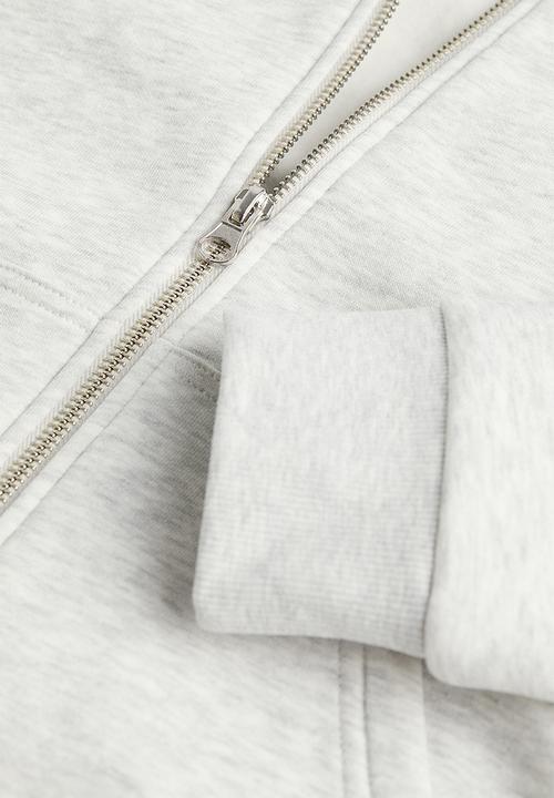 H&M - Zip-through hoodie - grey