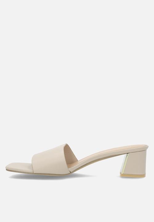 edit - Alana open toe mule - natural