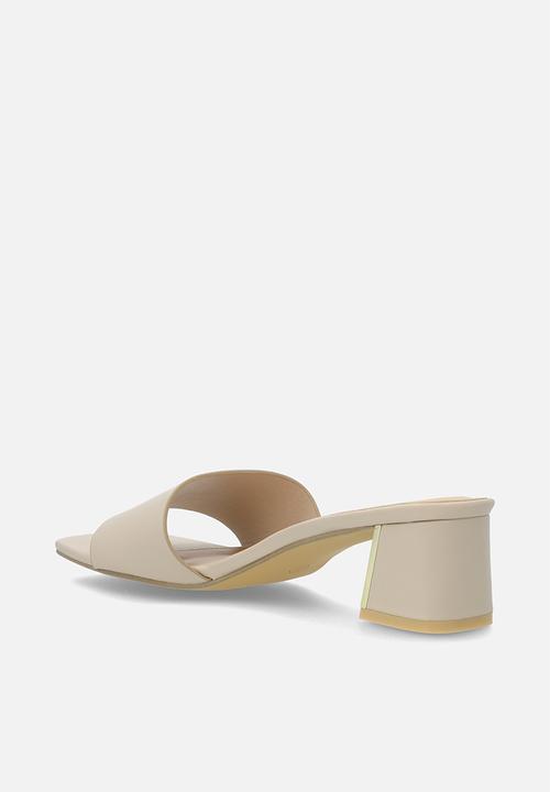 edit - Alana open toe mule - natural