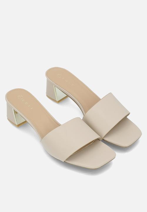 edit - Alana open toe mule - natural