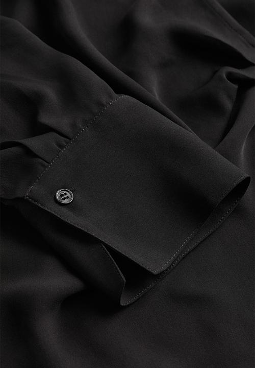 H&M - Wrap blouse - black