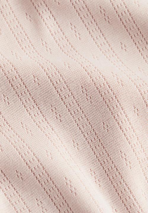 H&M - Pointelle jersey top - pink