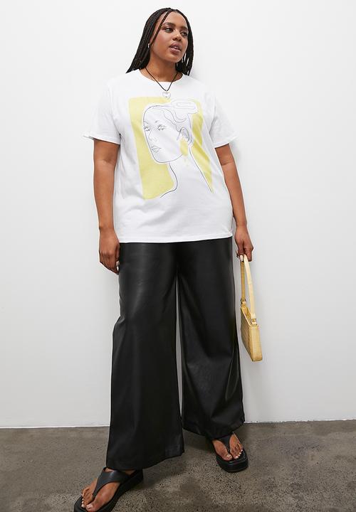 Superbalist - Graphic novelty tee - white