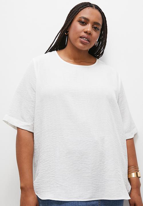Superbalist - Easy woven tee - ivory