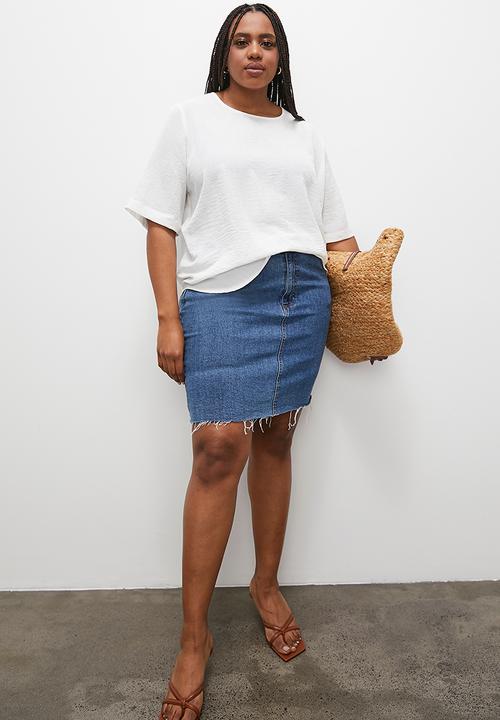 Superbalist - Easy woven tee - ivory