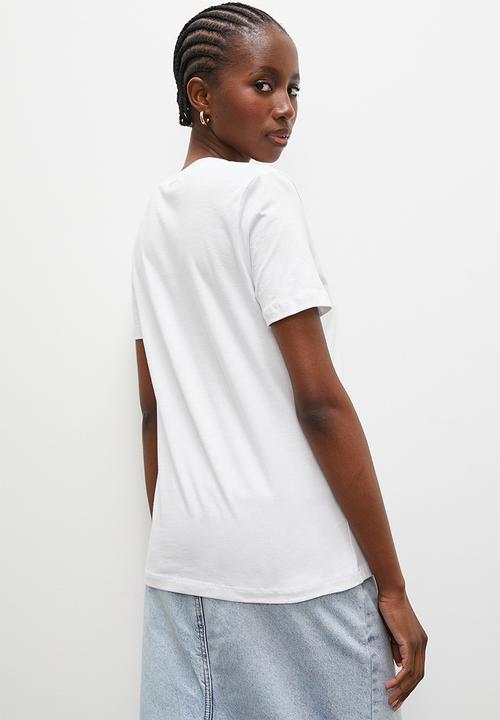Superbalist - Basic V-neck 2 pack - black/white