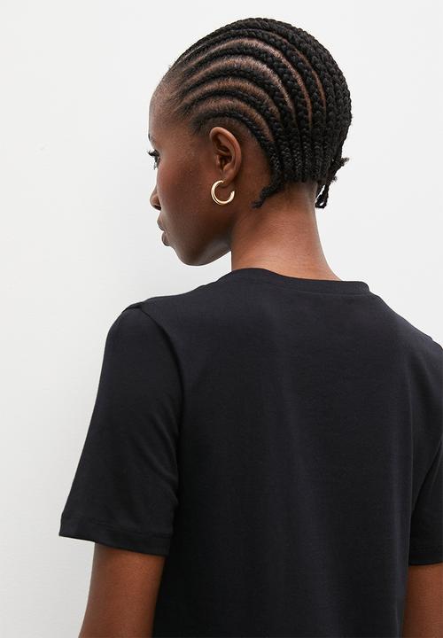 Superbalist - Basic V-neck 2 pack - black/white