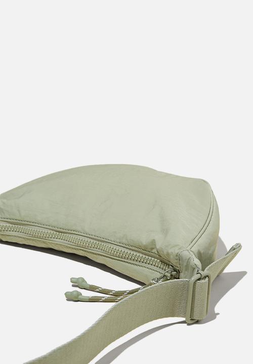 Rubi - Cohen crescent cross body bag - cool khaki