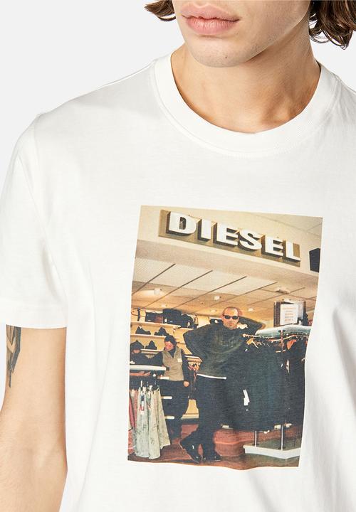 Diesel  - T-diegor-g8 - white