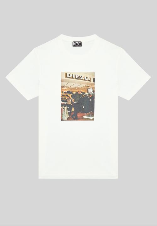 Diesel  - T-diegor-g8 - white