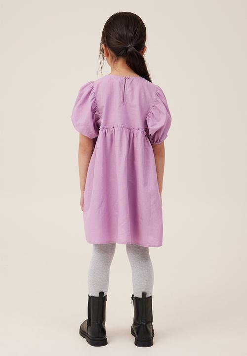 Cotton On - Kimora short sleeve dress - chalky mauve