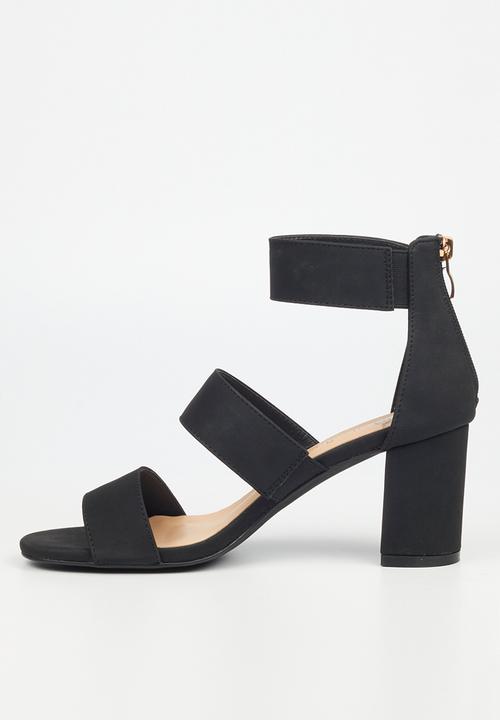 Butterfly Feet - Skyler 1 block heel - black