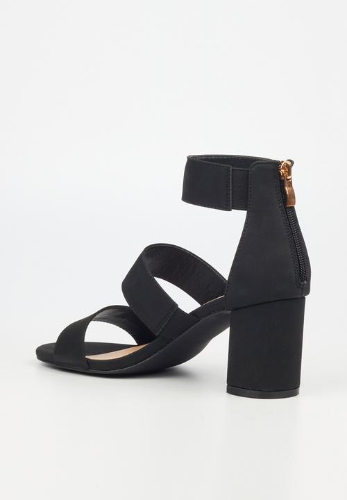 Butterfly Feet - Skyler 1 block heel - black
