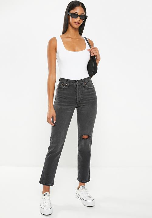 Levi’s® - Wedgie straight leg jeans - black cypress