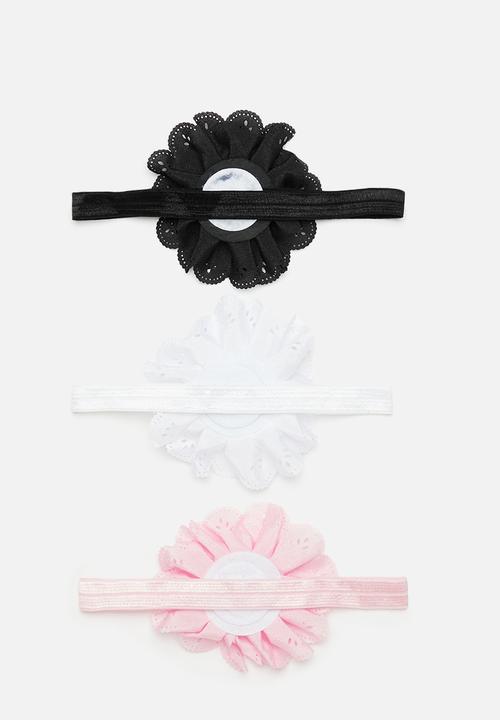 Pop Candy - 3 Pack baby girls  bow - multi 