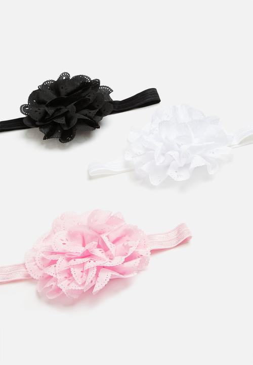 Pop Candy - 3 Pack baby girls  bow - multi 