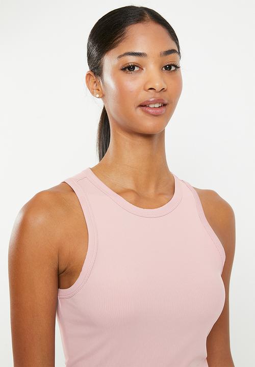 Cotton On - Active rib tank top - mushroom pearl