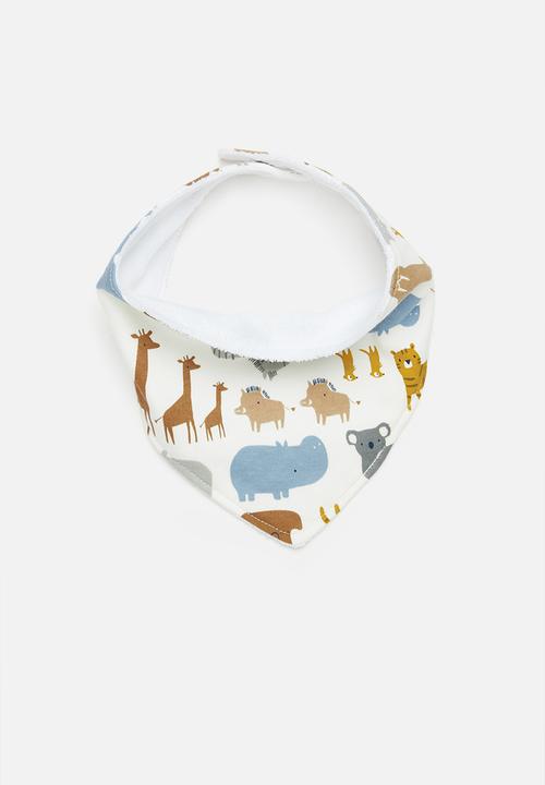 Pop Candy - Baby boys bib - grey 