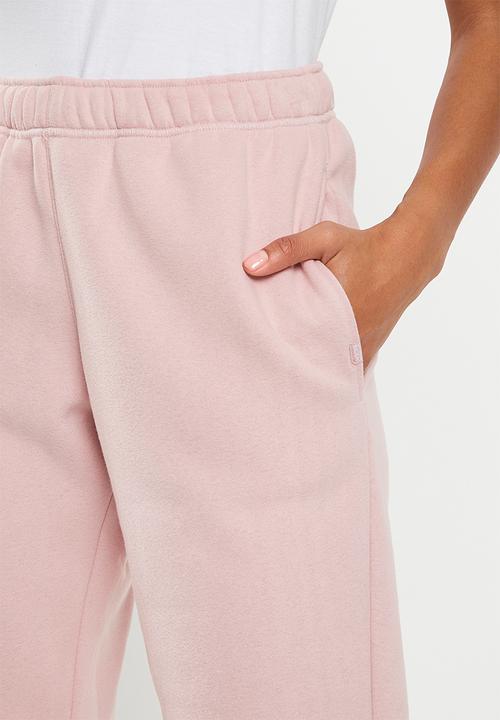 Cotton On - Plush gym track pant - mushroom pearl