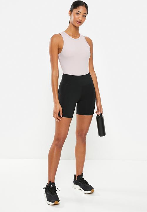 Cotton On - Ultimate rib pocket bike short - black