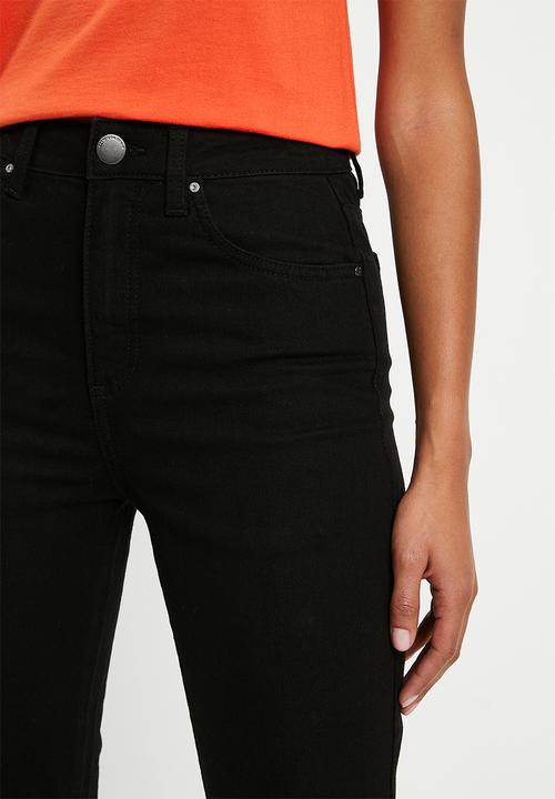 Cotton On - Stretch mom jean - black
