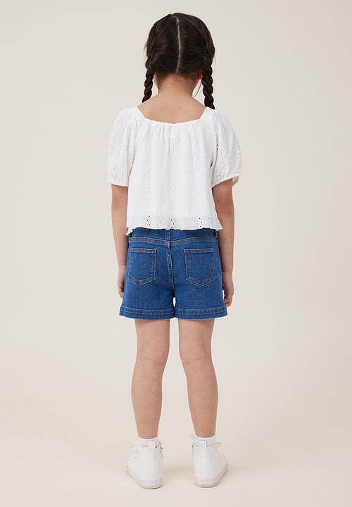 Cotton On - Mia stretch denim short - retro wash