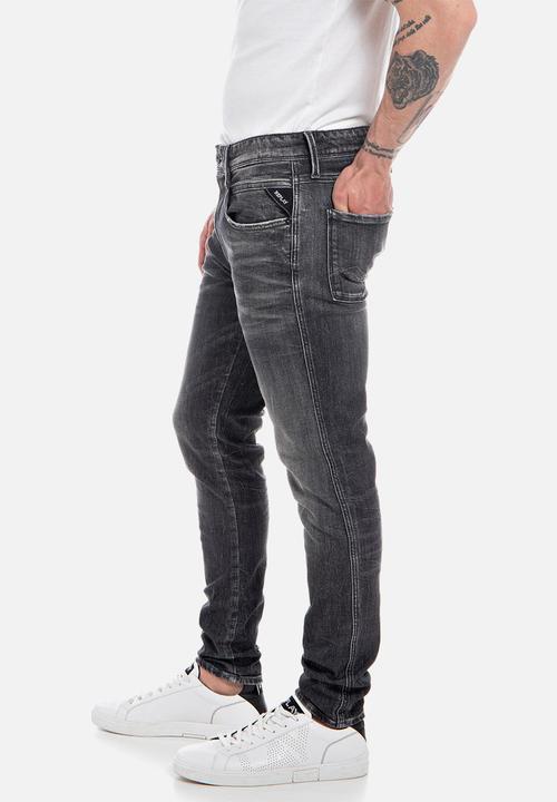 Replay - Bronny Slim Fit Jeans - Dark Grey