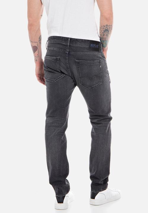 Replay - Willbi Slim Fit Jeans - Dark Grey 1