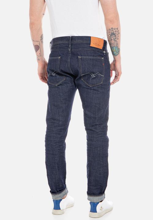 Replay - Willbi Slim Fit Jeans - Dark Blue 2