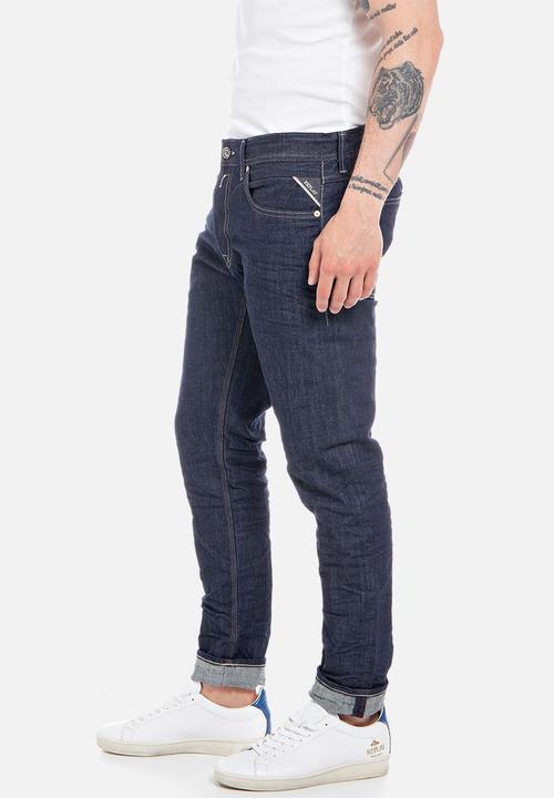 Replay - Willbi Slim Fit Jeans - Dark Blue 2