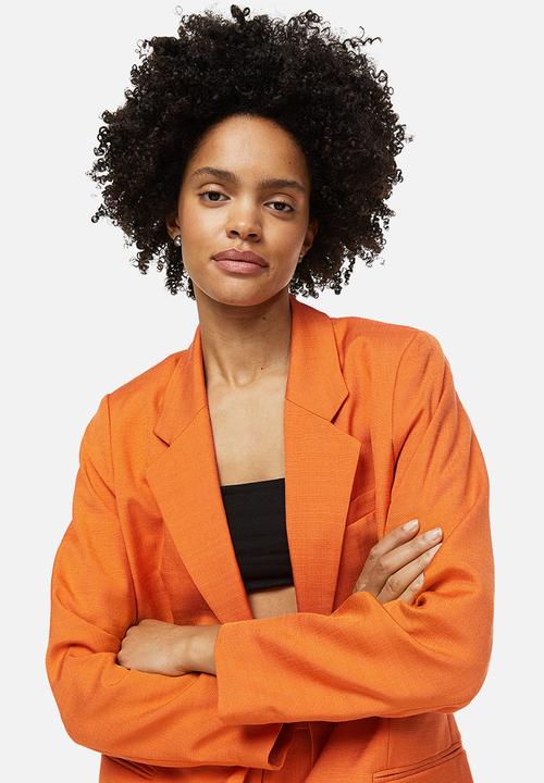 H&M - Single-breasted blazer - orange