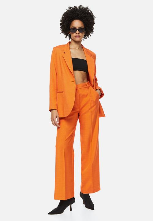 H&M - Single-breasted blazer - orange
