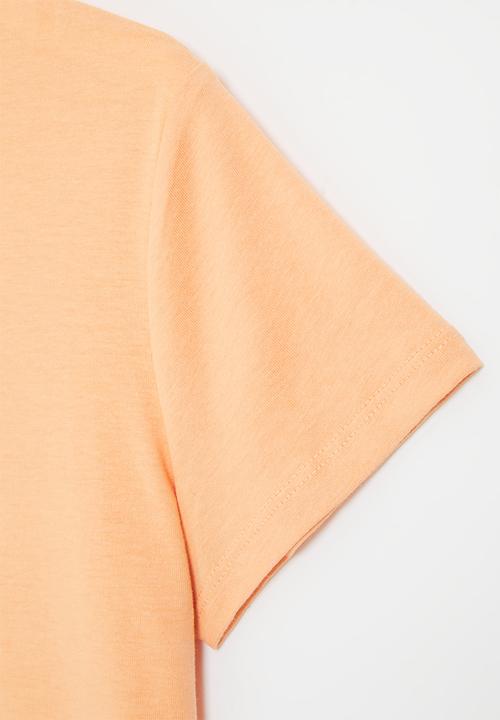 GUESS - Short sleeve T-shirt - orange peach