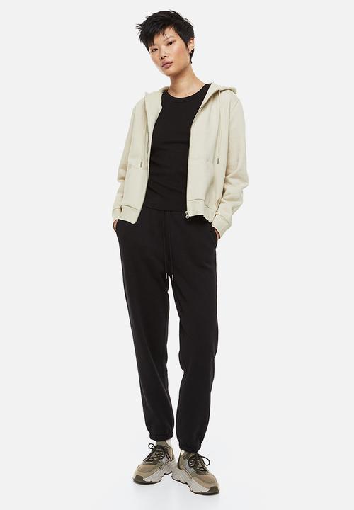 H&M - Zip-through hoodie - beige