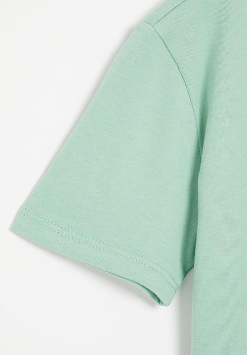 GUESS - Short sleeve T-shirt core - lagoon fog
