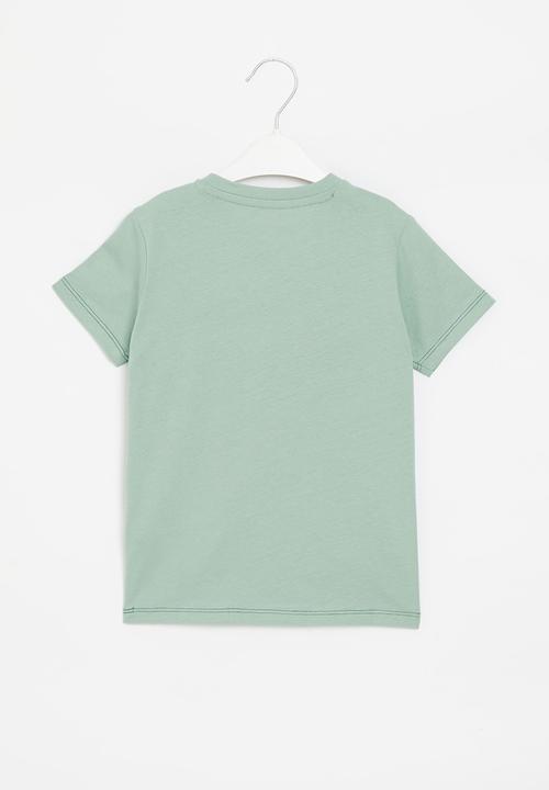 GUESS - Short sleeve T-shirt - lagoon fog