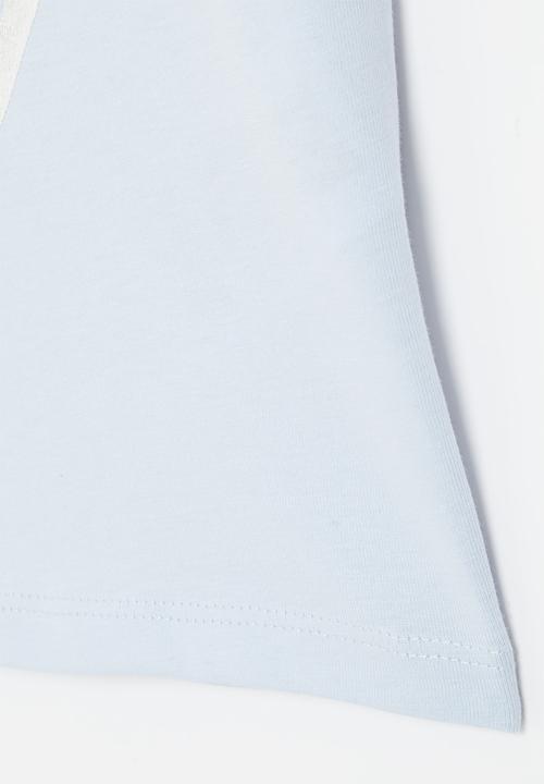 GUESS - Short sleeve T-shirt core - airway blue