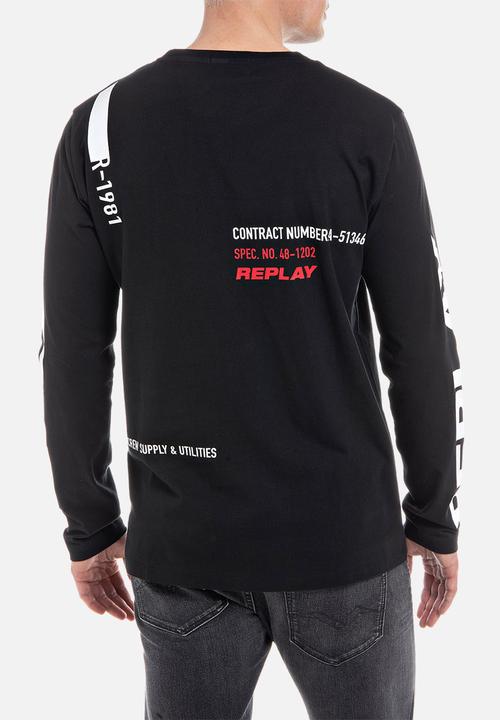 Replay - T-shirt - black 